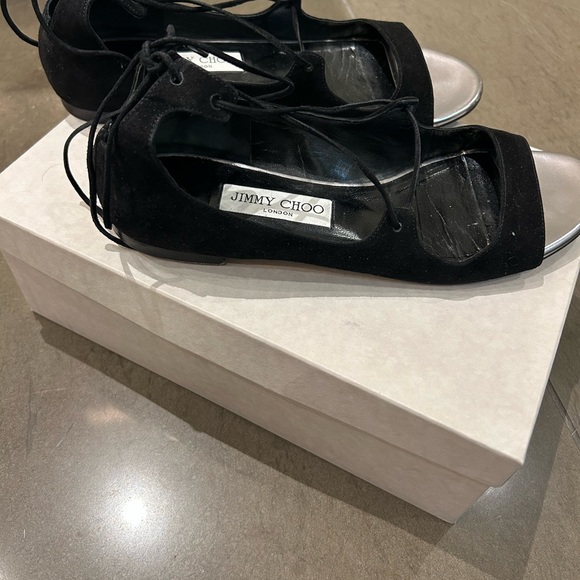 Jimmy Choo suede sandals - Picture 3 of 9